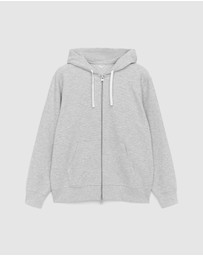 ARKET - Jersey Zip Hoodie
