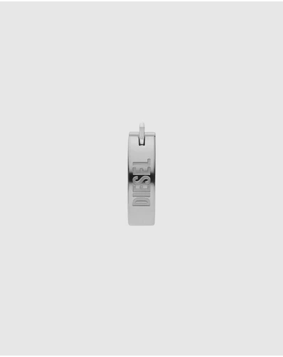 Diesel - Diesel Font Silver tone Earring