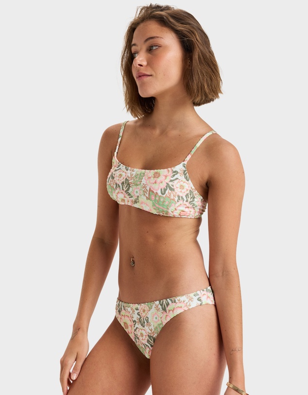 Roxy - Womens Canarias Medium Coverage Bikini Top