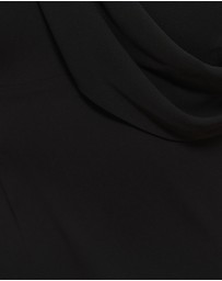 Revibe - Repaired CHANCERY Elly Asymmetric Draped Cowl Maxi Dress - AU 8