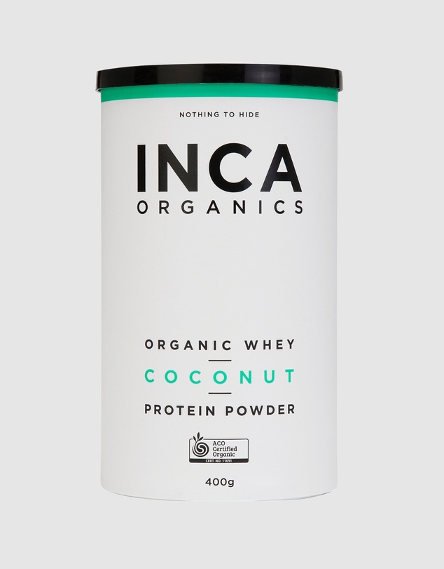 Inca Organics - Certified Organic Whey Protein Powder - Coconut