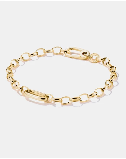THOMAS SABO - THOMAS SABO Charm bracelet with Connect link Gold