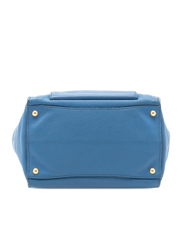 Pre-Loved by Azura Reborn - Pre-Loved Vitello Daino Front Pocket Open Convertible Tote