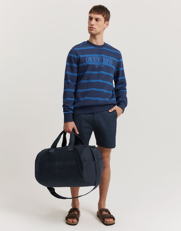Country Road - Verified Australian Cotton Stripe Heritage Sweat