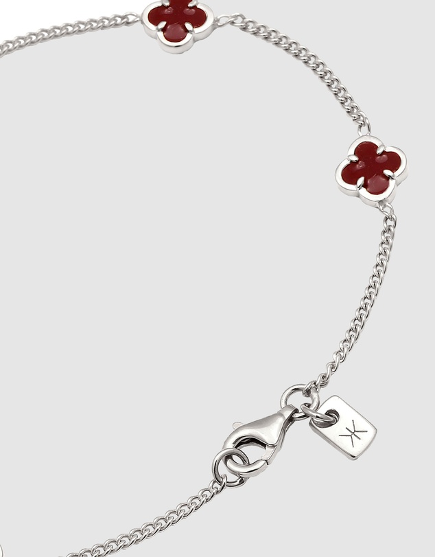 Kuzzoi - ICONIC EXCLUSIVE - Cloverleaf Bracelet in 925 Sterling Silver