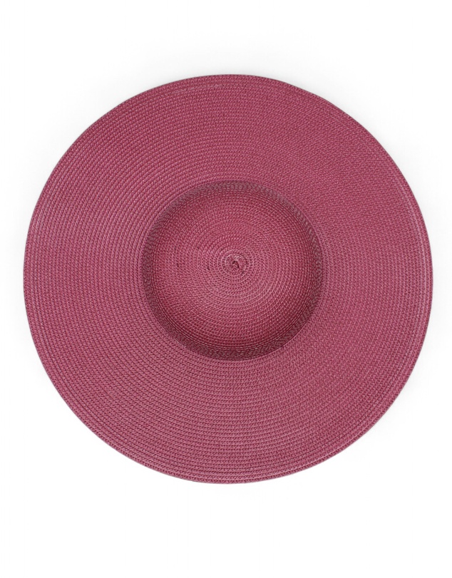 Morgan & Taylor - Mona Racewear Plate Hat in Burgundy Red