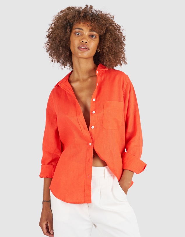 CAMIXA - IRIS Linen Shirt