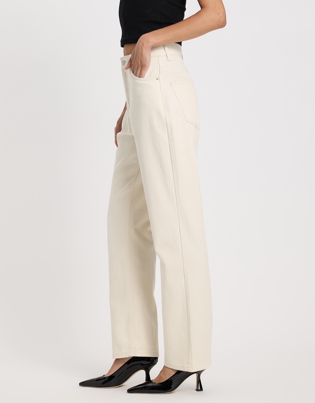 Minima Esenciales - High Rise Straight Leg Jeans