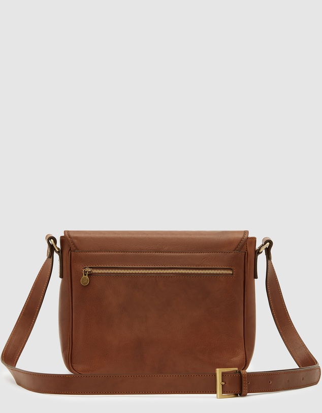 Republic of Florence - The Aurelian Brown Leather Messenger