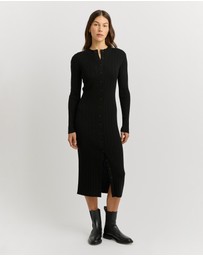 Toorallie - Variegated Rib Cardigan Dress
