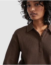 Seed Heritage - Waffle Long Sleeve and Pant PJ Set