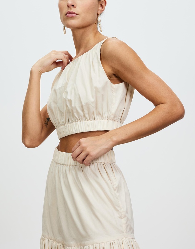 Sofia Irina - Elasticated Crop Top