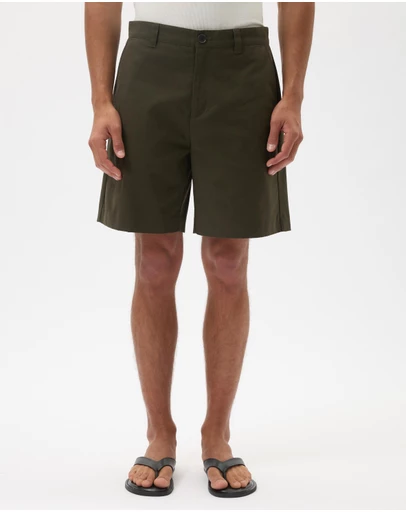 AERE - Classic Tailored Twill Shorts