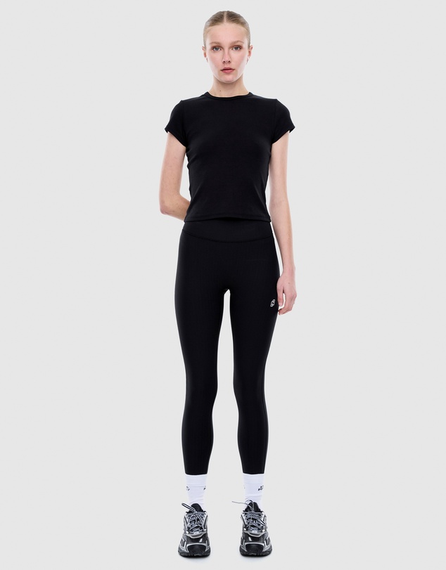 ENA PELLY - Athleisure Rib Leggings