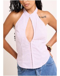 Alice In The Eve - Evie Keyhole Top