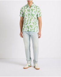 Marcs - Identity Leaf Linen Mix Shirt