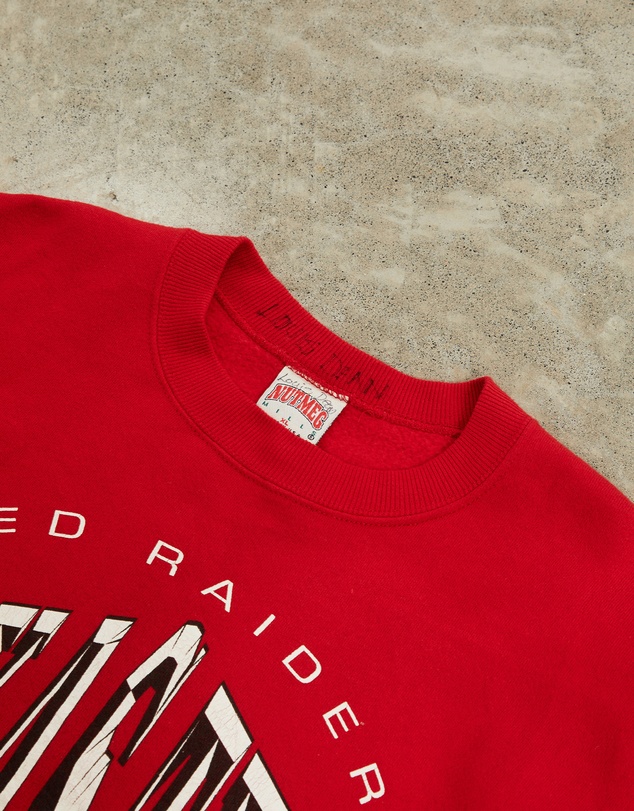 Vintage by The Real Deal - Pre Loved - Vintage 90s NCAA Texas Tech Red Raiders Sweatshirt