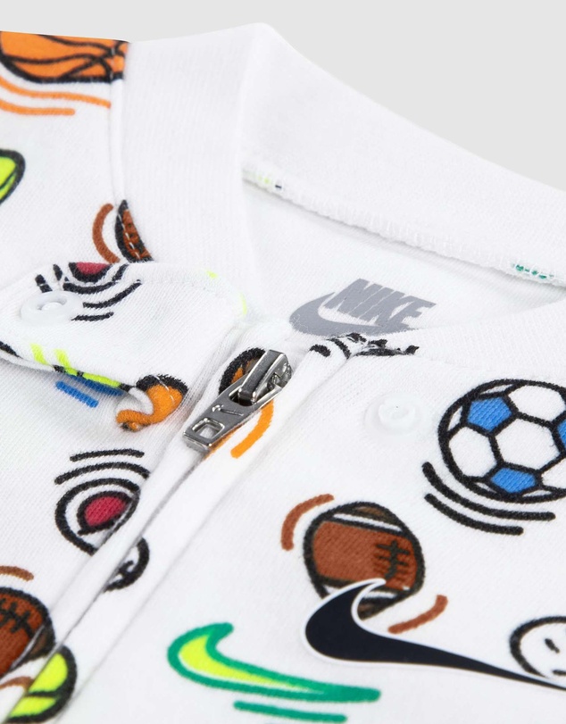 Nike - Sportball Allover Print Coveralls - Babies