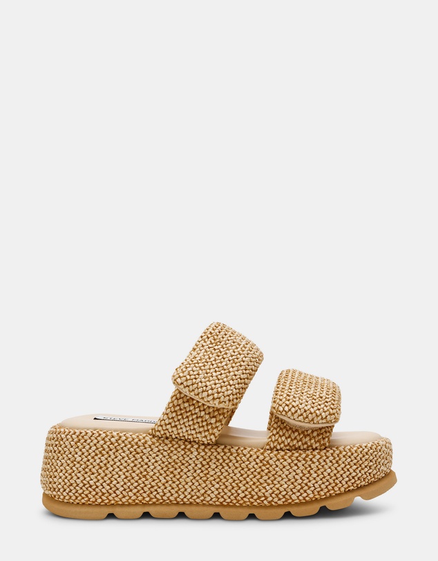 Steve Madden - Tokiyo-Raf Natural Raffia Sandals
