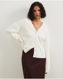 Atmos&Here - Tiana Fluffy Knit Cardigan