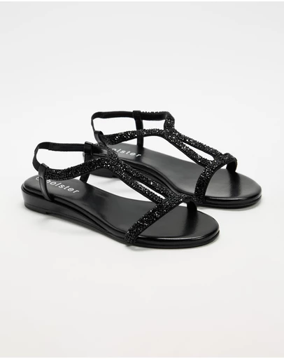Holster - Strut Low Wedge Sandals - Women's