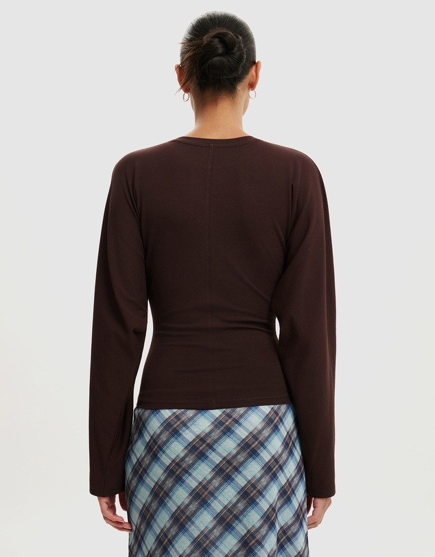 Cotton On - Blair Batwing Long Sleeve Top
