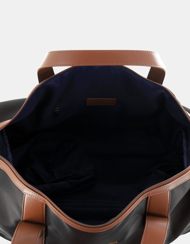 Pierre Cardin - Pierre Cardin 2-Tone Lite Overnight Bag