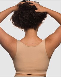 B Free Intimate Apparel - High Back Pull On Crop Top (C-D-DD-E-F-G-H) Cup