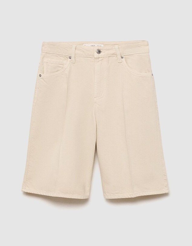 M.N.G - Sofia High-Waisted Straight Jorts