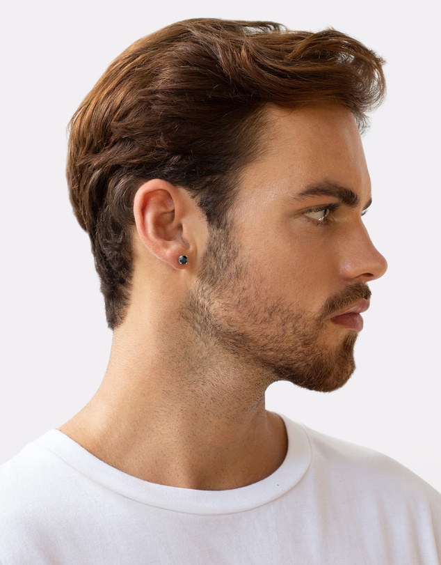 Kuzzoi - ICONIC EXCLUSIVE - Crystal Stud Earrings in 925 Sterling Silver