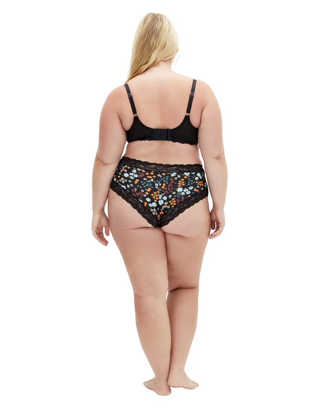 City Chic - Hailey Cheeky Print Panty