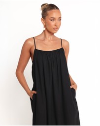 Petal & Pup - Lumina Maxi Dress - Black