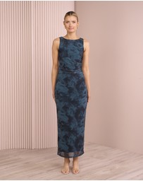 Azzurielle - Eliora Maxi Mesh Dress