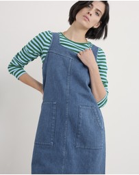 Seasalt - Seasalt Cornwall Blue Calican Dress