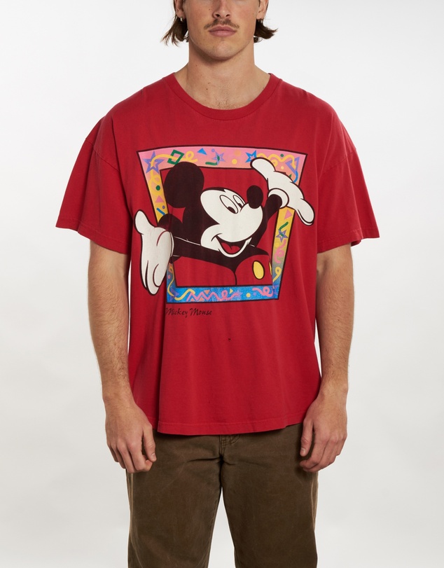Vintage by The Real Deal - Pre Loved - 90s Disney Mickey Mouse Tee