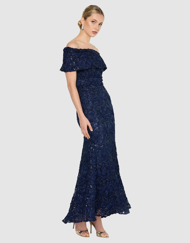 Montique - Emerson Off The Shoulder Gown