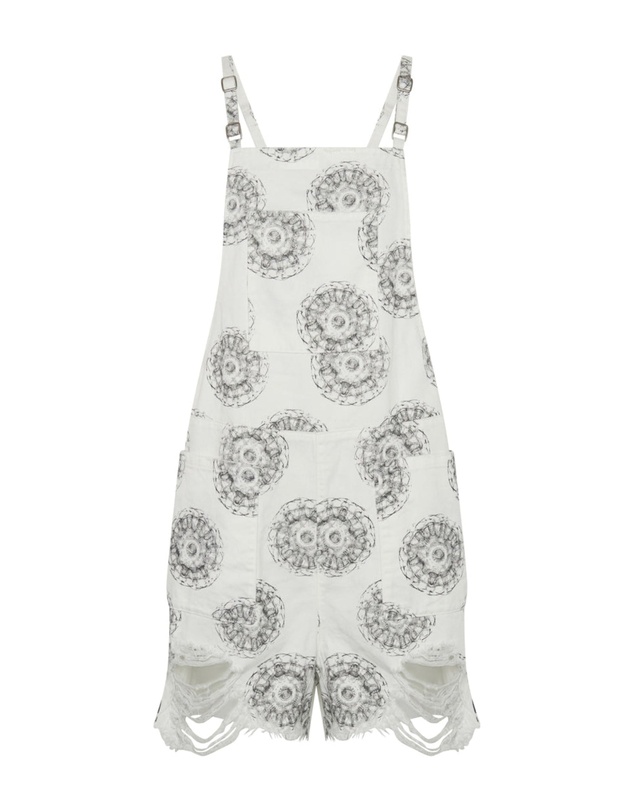 ONE TEASPOON - Cymatic Pini Denim Playsuit