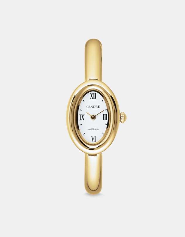 CENDRE - Kate Watch White 14k Gold