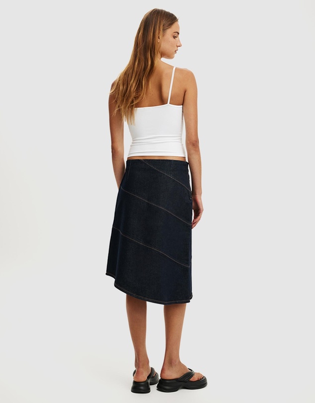Cotton On - Marli Denim Midi Skirt