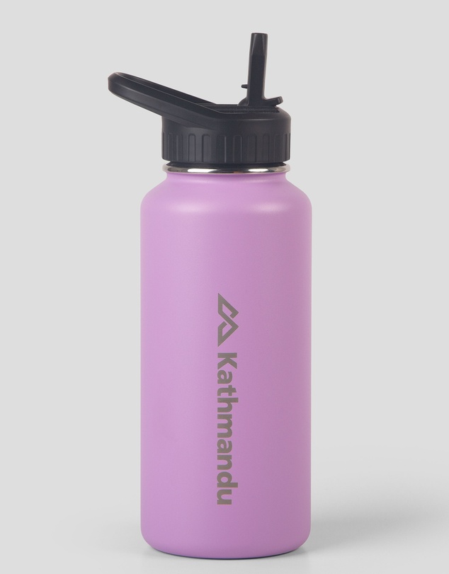 Kathmandu - Straw Lid Insulated Bottle - 950 ml
