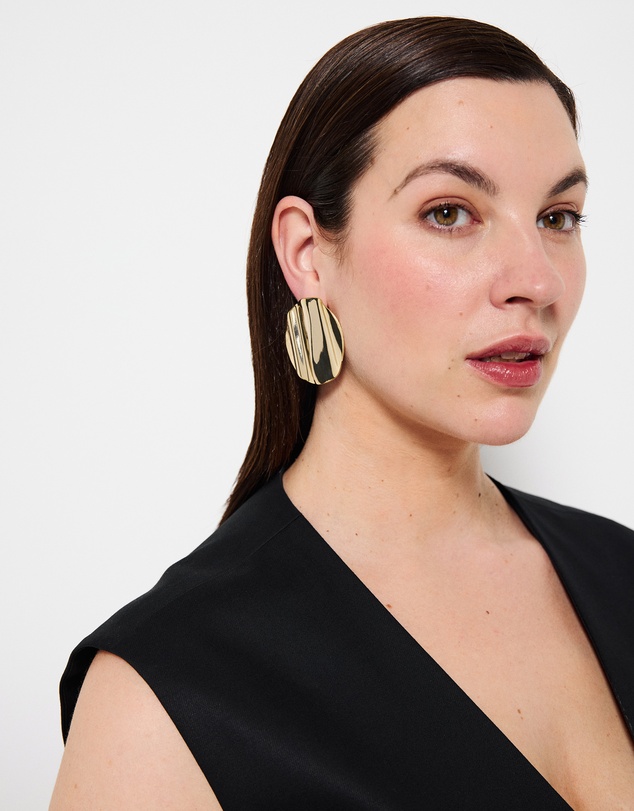 Commonry - The Erin Textured Earrings