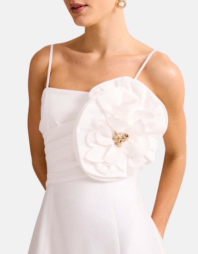 Forever New - Felicia Structured Flower Midi Dress