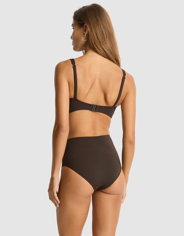 Sea Level Australia - Essentials Edit High Waist Gathered Side Pant