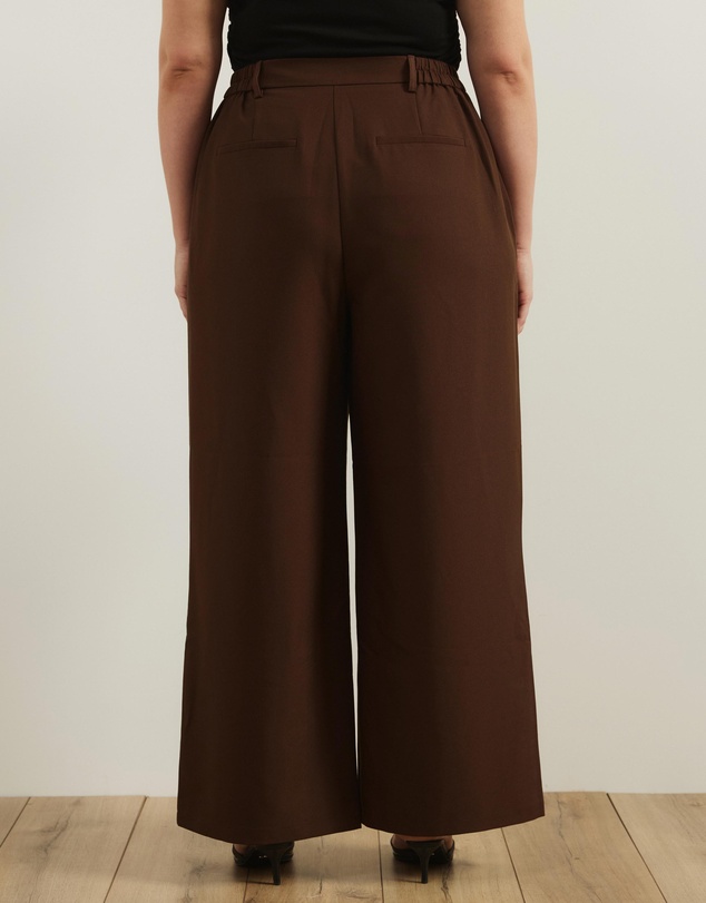 Atmos&Here Curvy - Agnes Pleated Tailored Pants