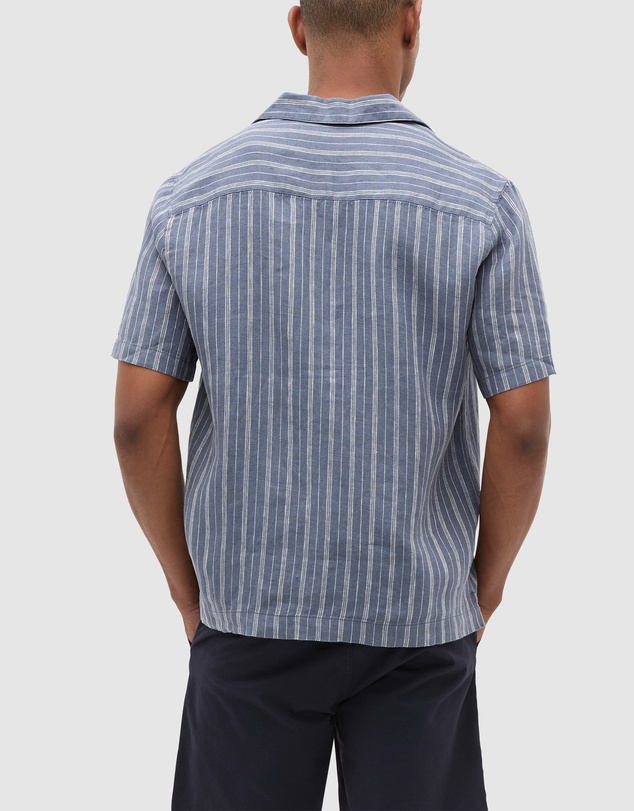 Seed Heritage - Stripe Linen Shirt
