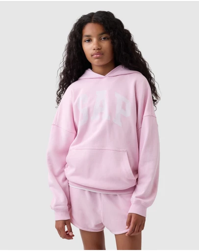 GAP - Vintage Soft French Terry Oversized Hoodie - Teens