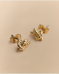 Trenery - Dolina Stud Earrings in Gold