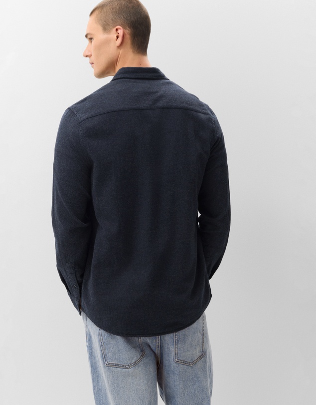 UNISON - Brushed Cotton Regular Fit Shirt