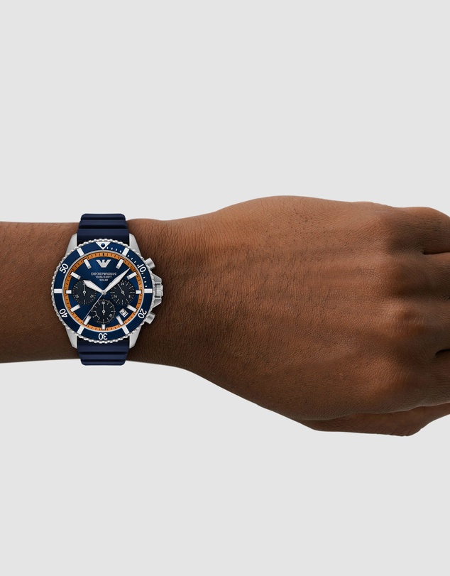 Emporio Armani - Blue Chronograph Watch