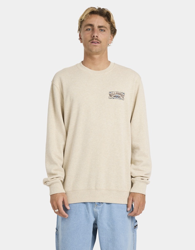 Billabong - Mens Short Sands Crew Neck Fleece Top